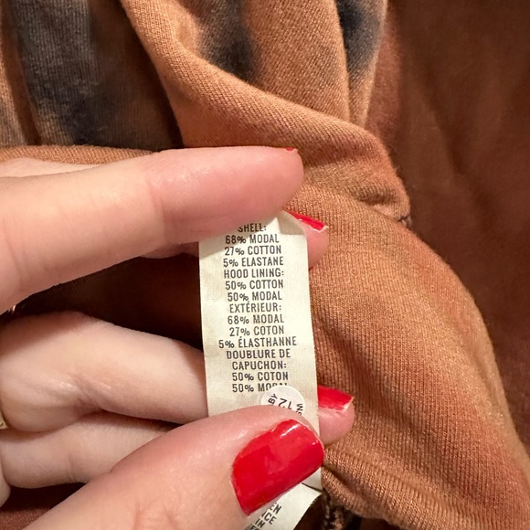 NWT ✨ Aerie Offline OTT Crop Tie Dye Hoodie - Picture 6 of 6